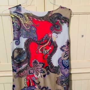 Dana Buchman Tops - Dana Buchman Patterned Sleeveless Blouse Dana Buchman Tops - Dana Buchman Patterned Sleeveless Blouse